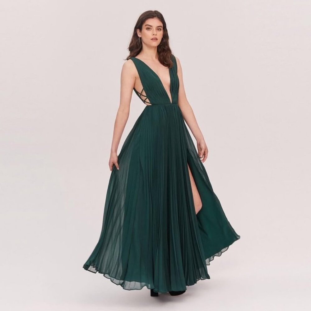 S O L D - NEW WITH TAGS Fame & Partners x Free People Allegra Maxi Dress Gown